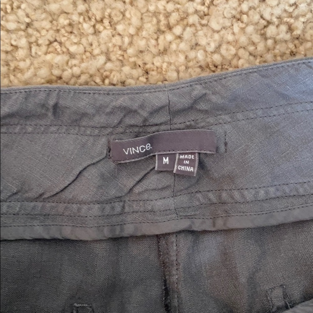 Gray Vince linen pants - Picture 3 of 5